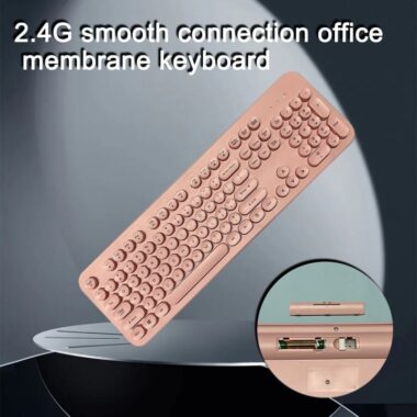 pink wireless keyboard supplier