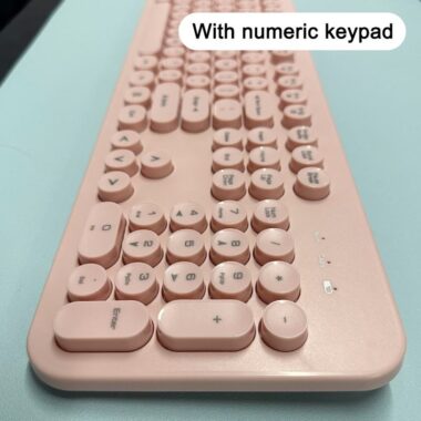 pink wireless keyboard supplier