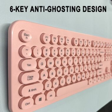 pink wireless keyboard supplier