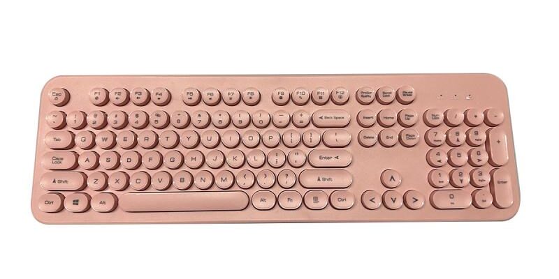 pink wireless keyboard supplier