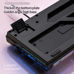 USB wired gaming mechanical feel keyboard