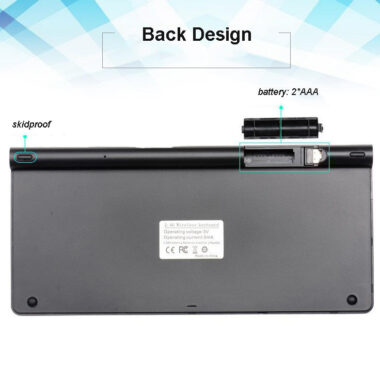 Rechargeable wireless keyboard