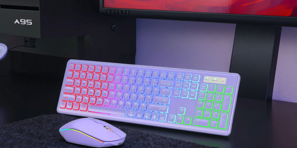 RGB backlit gaming keyboard