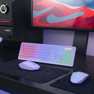 RGB backlit gaming keyboard