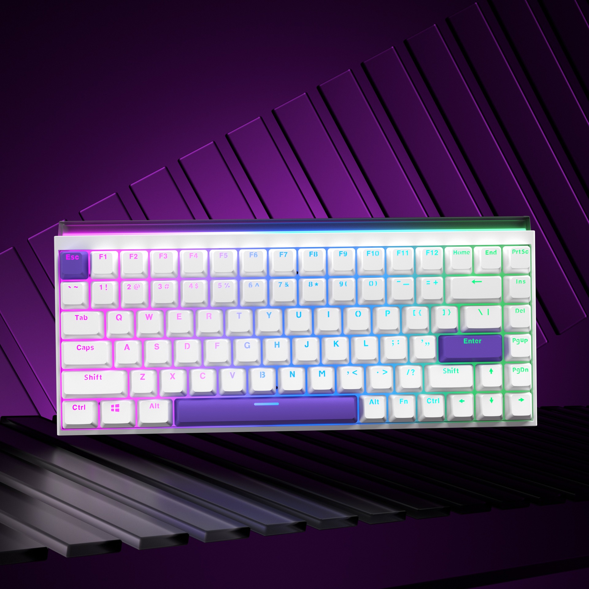 mechanical gaming keyboard wired design