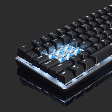 82 keys wireless RGB mechanical keyboard