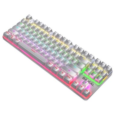 87 keys wired RGB mechanical keyboard