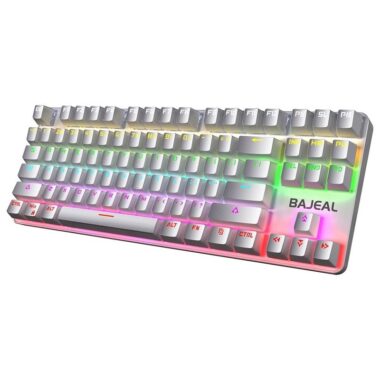 87 keys wired RGB mechanical keyboard