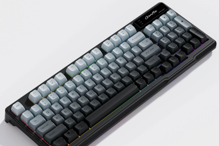 gradient wireless gaming keyboard