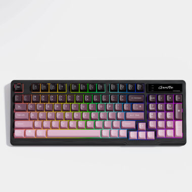 gradient wireless gaming keyboard