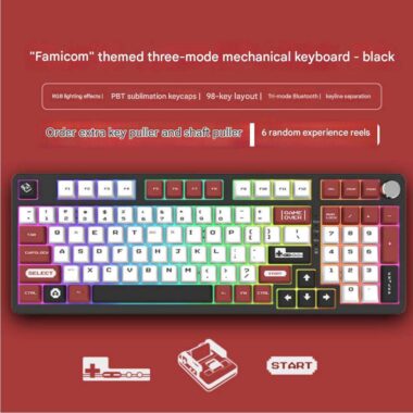 98 key wireless esports mechanical keyboard