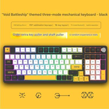 98 key wireless esports mechanical keyboard