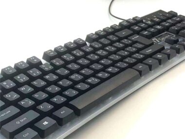 Arabic RGB gaming keyboard