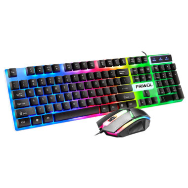 Arabic RGB gaming keyboard