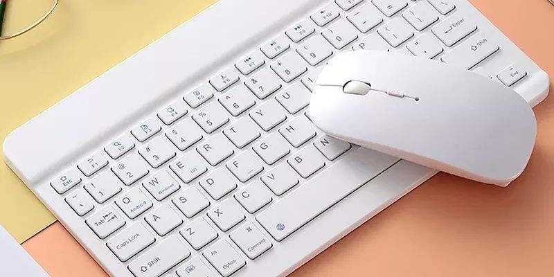 Candy color wireless keyboard