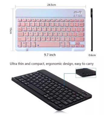 Candy color wireless keyboard