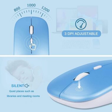 wireless Azerty keyboard mouse bulk