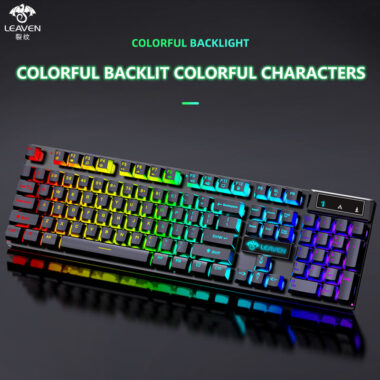 LEAVEN RGB wired mechanical gaming keyboard