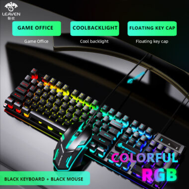 LEAVEN RGB wired mechanical gaming keyboard