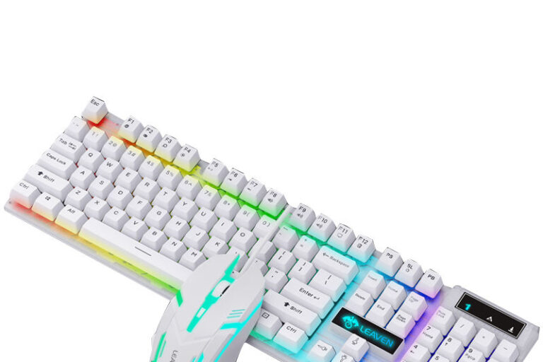 LEAVEN RGB wired mechanical gaming keyboard