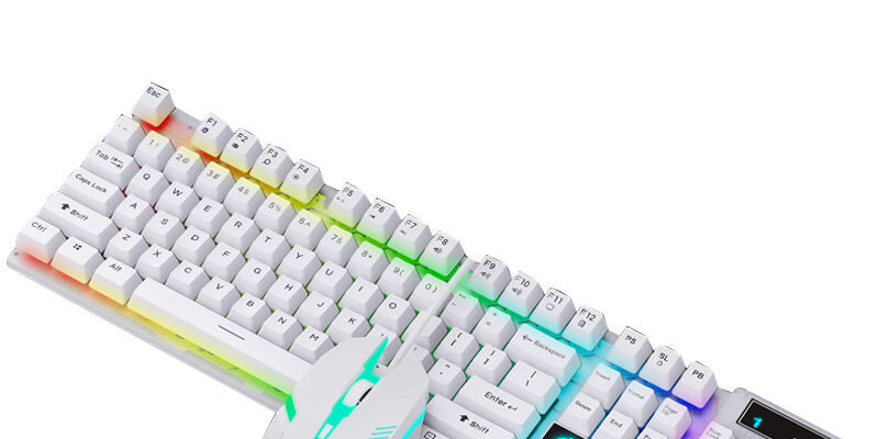 LEAVEN RGB wired mechanical gaming keyboard