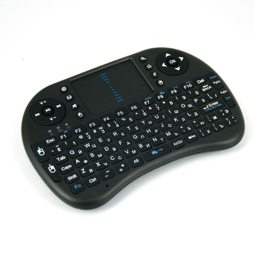 Mini Keyboard I8 2.4GHz Wireless Keyboard with Touch Pad Supplier for Android TV Box (7) Mini I8 wireless keyboard with touch