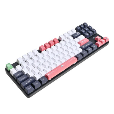 Panda keycaps 87 key wireless mechanical keyboard