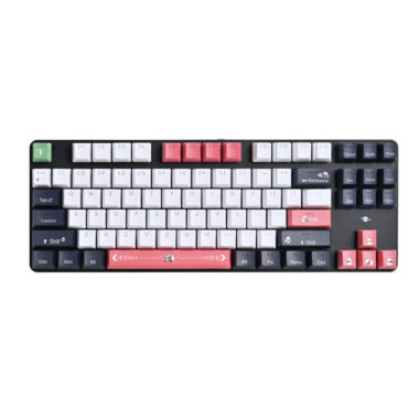 Panda keycaps 87 key wireless mechanical keyboard