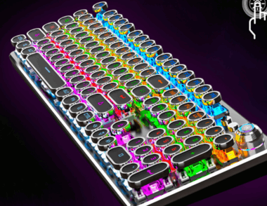 RGB wired mechanical gaming keyboard