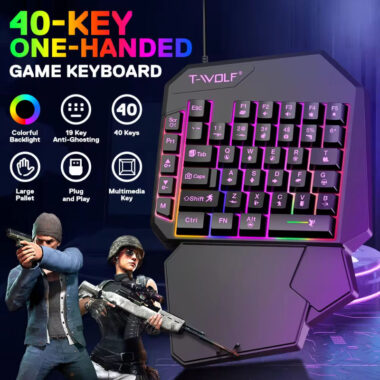 TWOLF TF900 wired gaming keyboard