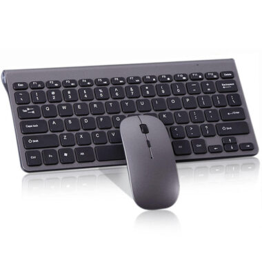 Ultra slim stainless steel wireless keyboard