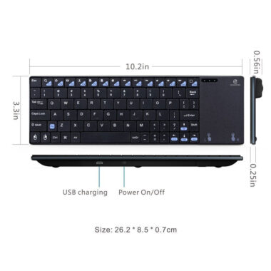 Ultra slim mini wireless keyboard