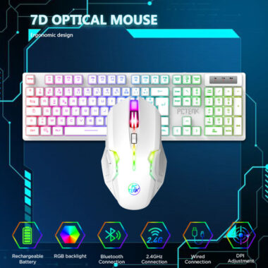 Wireless RGB gaming keyboard