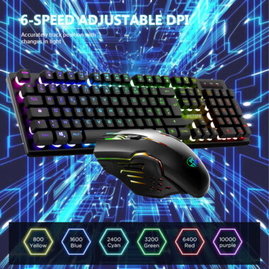 Wireless RGB gaming keyboard