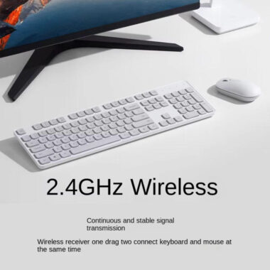 Wireless keyboard mouse set