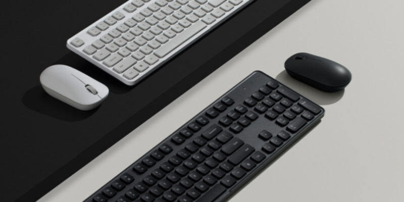 Wireless keyboard mouse set