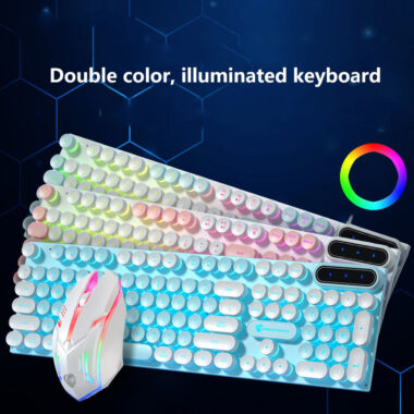 USB wired RGB mechanical gaming keyboard