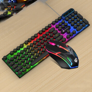 USB wired RGB mechanical gaming keyboard