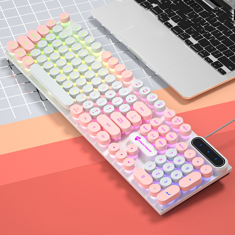 USB wired RGB mechanical gaming keyboard