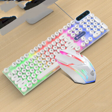 USB wired RGB mechanical gaming keyboard