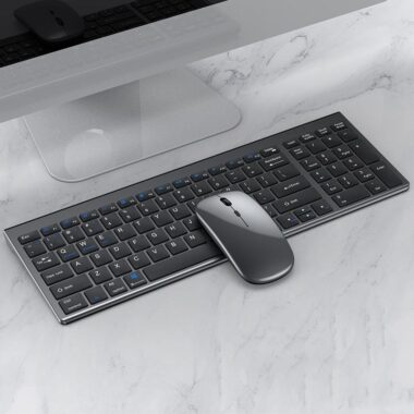 Wireless slim keyboard and mouse