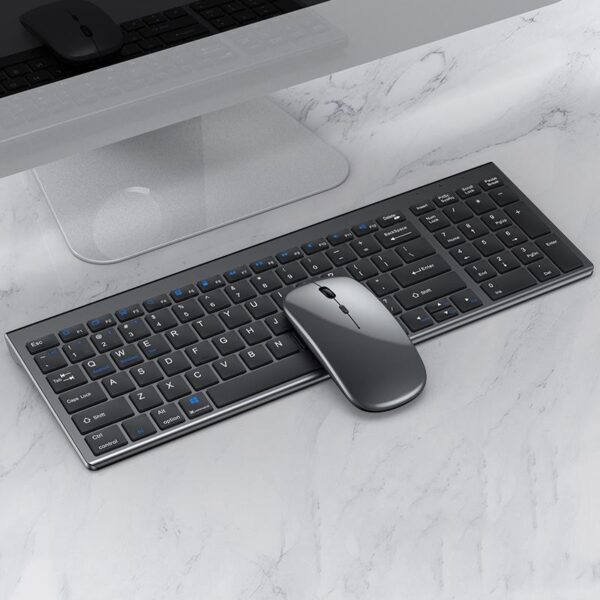 Wireless slim keyboard and mouse
