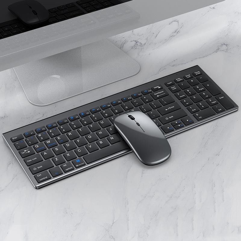 Wireless slim keyboard and mouse
