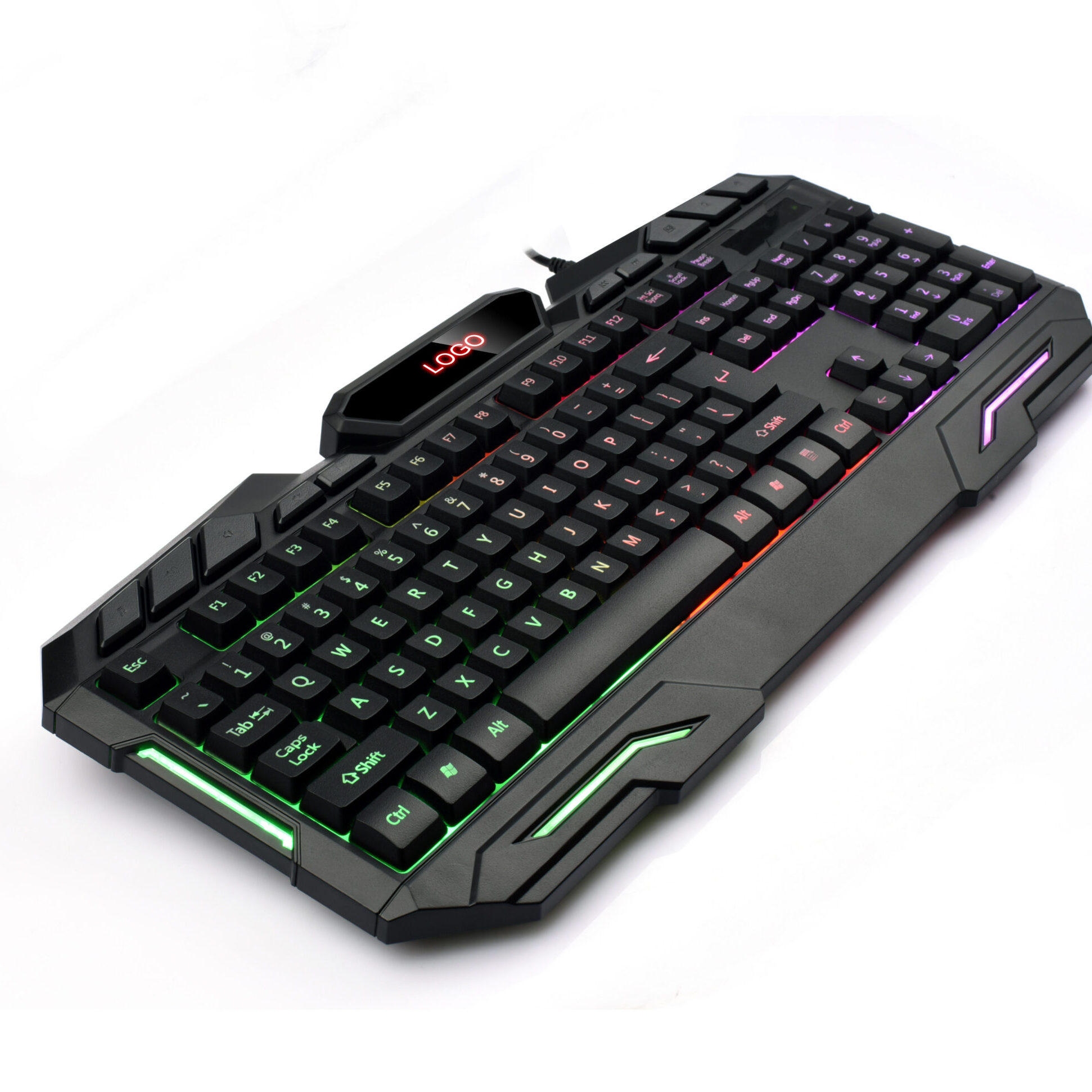 104-key RGB backlit wired gaming keyboard