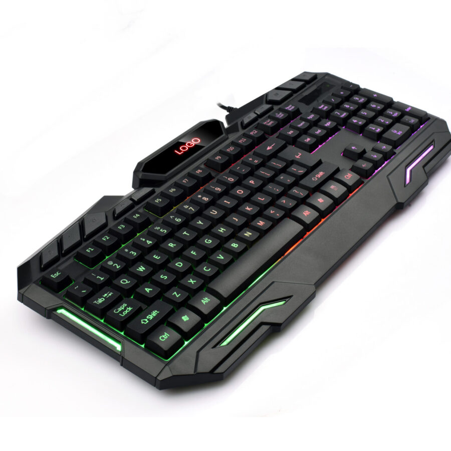 104-key RGB backlit wired gaming keyboard
