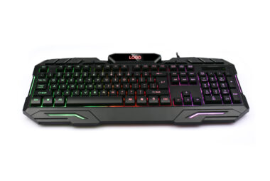 104-key RGB backlit wired gaming keyboard