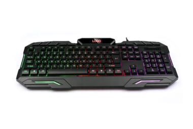 104-key RGB backlit wired gaming keyboard