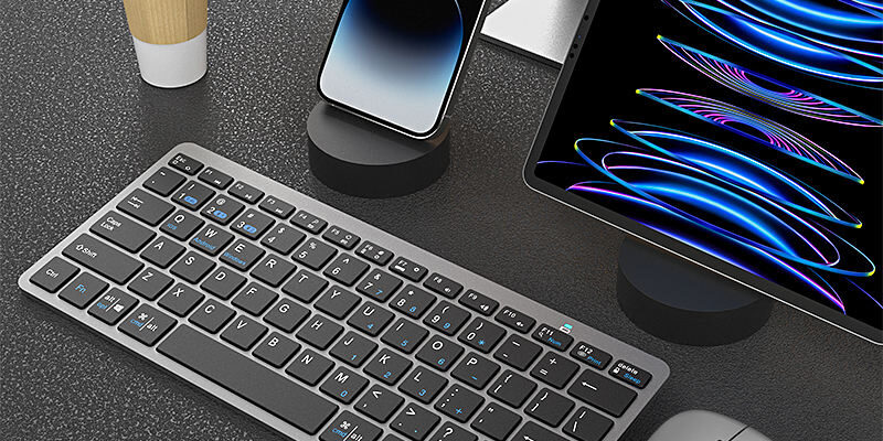 78 keys ultra slim wireless keyboard