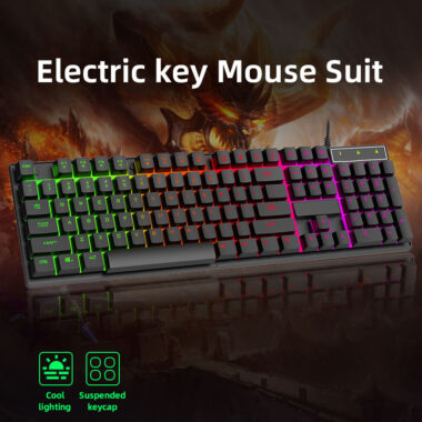 wired gaming keyboard for gamers