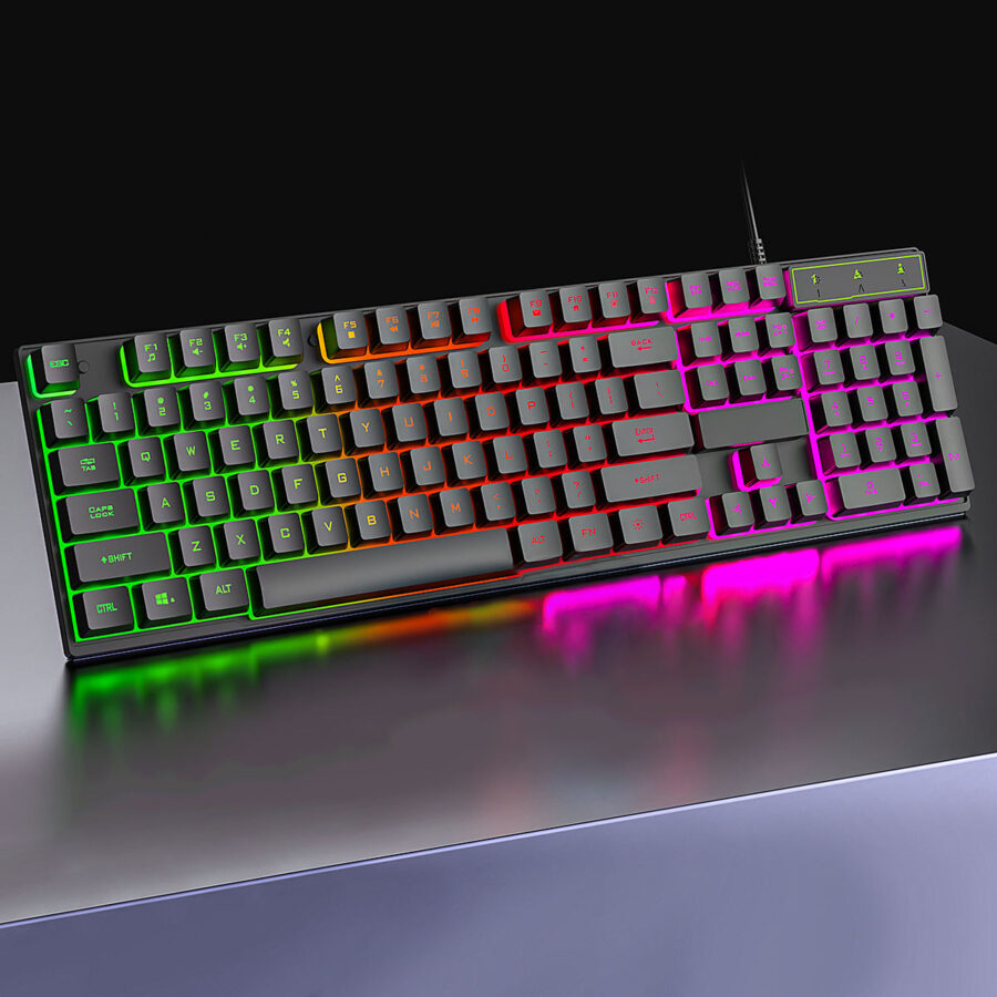 wired gaming keyboard for gamers